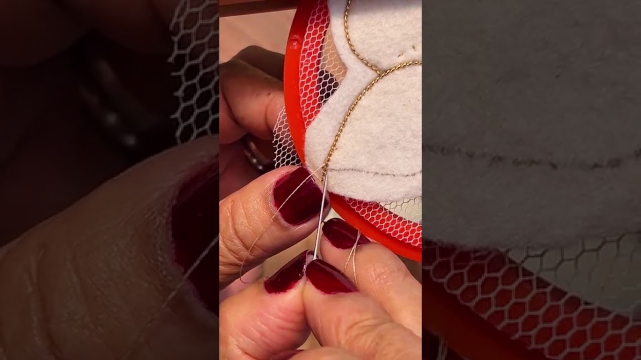 Cómo bordar un prendedor de mariposa paso a paso 