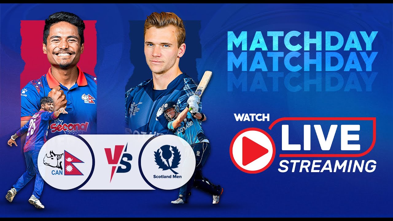 🔴 Live Streaming Nepal vs Scotland Practice Match