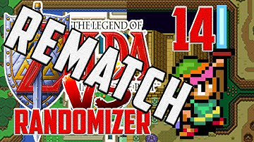 Zelda 3: A Link to the Past - Randomizer Rematch Race! - Part 14 | TBC Plays