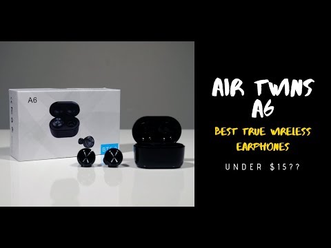 best-true-wireless-earbuds-under-$15?!-|-air-twins-a6