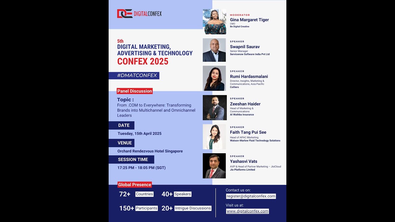 Speaking at - Singapore Confex 2025 - YouTube