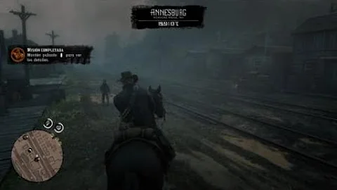 Arthur ayuda a Archie y Edith Downes//RDR2