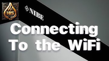 NIBE S Series - How to connect the Wi-Fi & My Uplink, heat pump smo #nibe #wifi #heatpump