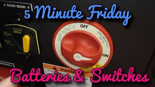 Single Engine Dual Battery  5 Minute Friday #Batteryswitch #Batteries