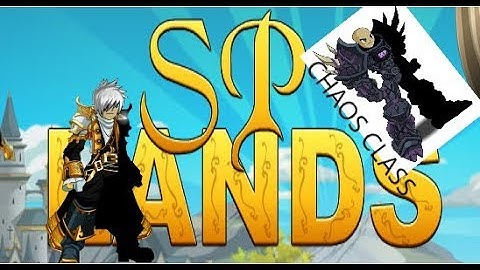SPLANDS - HOW TO GET CHAOS CLASS 2019 (AQW PRIVATE SERVER)