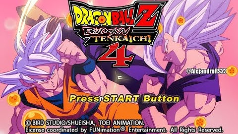 Dragon Ball Z Budokai Tenkaichi 4 Tag Team DBZ TTT MOD PPSSPP ISO Beta 1.0
