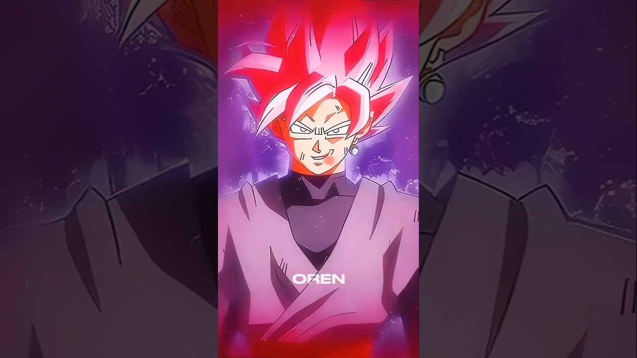 BLACK GOKU( ZAMATSU)🗣️💣.  #goku #dragonball #anime #amv #vegeta