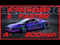 A class 200mph ferrari testarossa  one of the best a cars  need for speed unbound