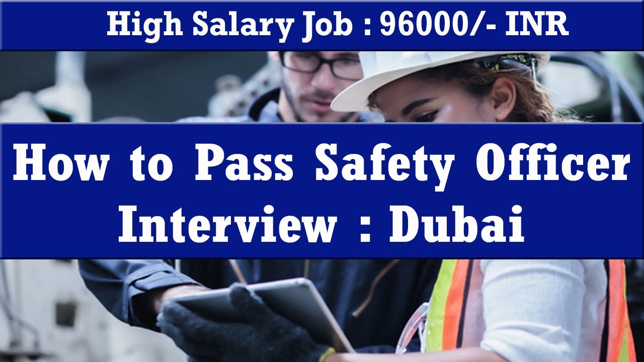 Safety Officer Interview Training Course Industrial Safety Course for