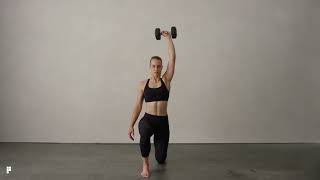 Half Kneeling Single Arm Arnold Press