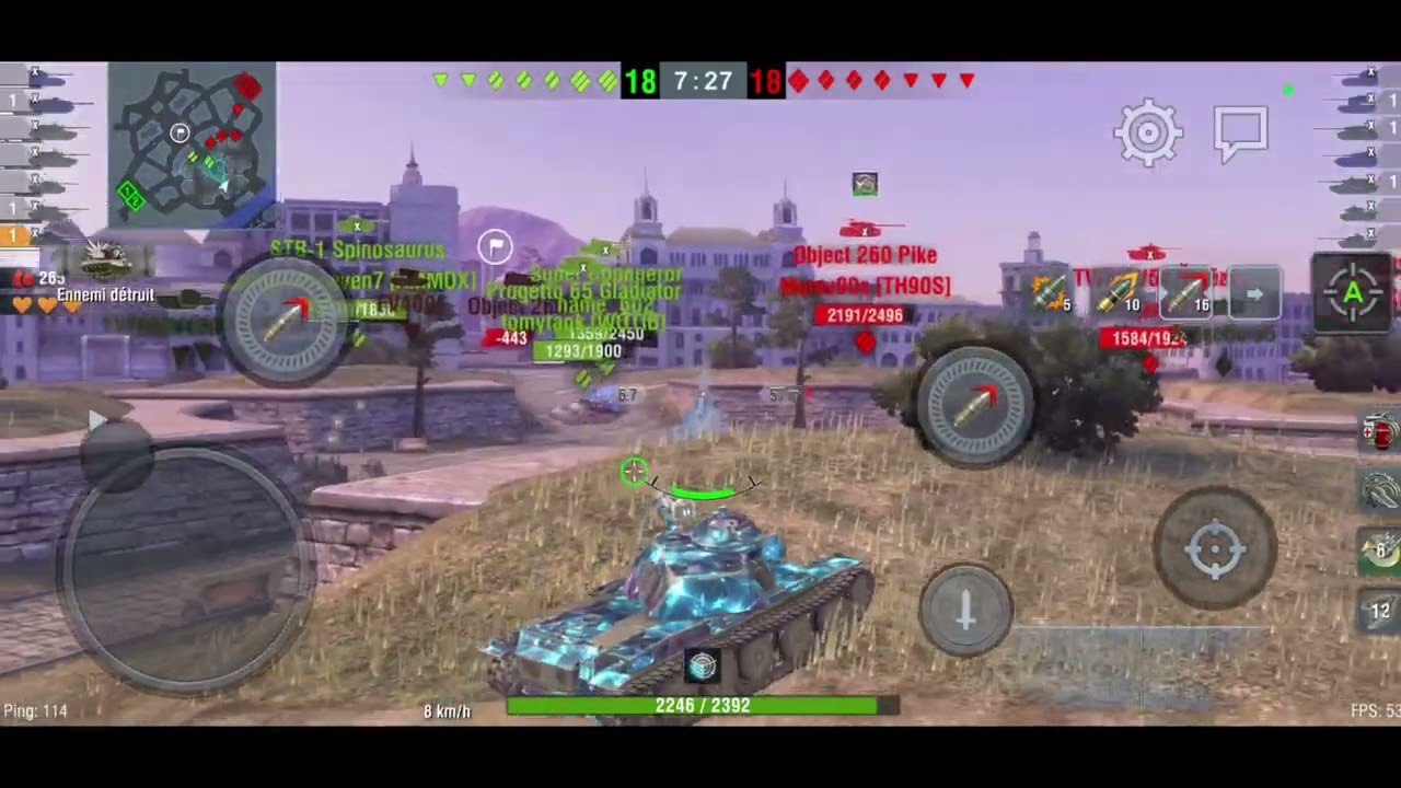 Mode résurrection = Troll land - Wotblitz (Serveur APAC)