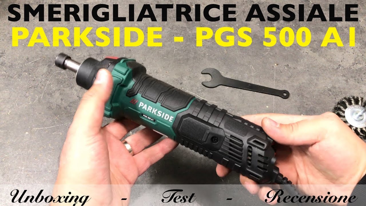 NEW PARKSIDE Smerigliatrice Assiale dritta Ricaricabile 20V 