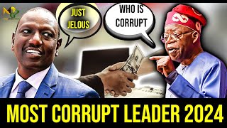 Kenyan President William Ruto and Nigerian President Bola Tinubu Most Corrupt Leaders 2024