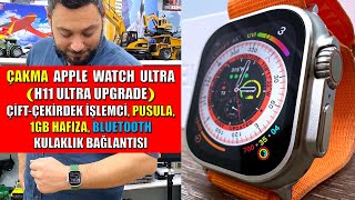 TARTIŞMASIZ En Donanımlı ÇAKMA Apple Watch ULTRA  Hello Watch H11 Ultra UPGRADE