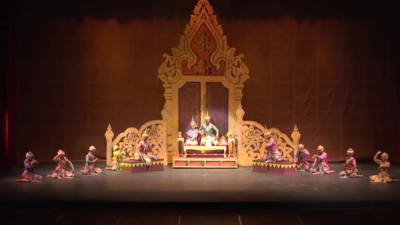 โขนเรื่องรามเกียรติ์ ชุด องคตยศยง วันที่  21 พฤษภาคม 2559