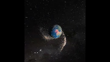 What if all dwarf planet hit the earth?  #spacesimulation #spacesim #universe #spacesimulator