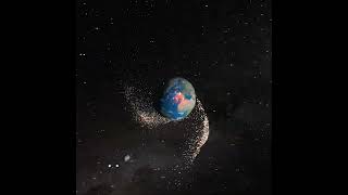 What if all dwarf planet hit the earth  #spacesimulation #spacesim #universe #spacesimulator