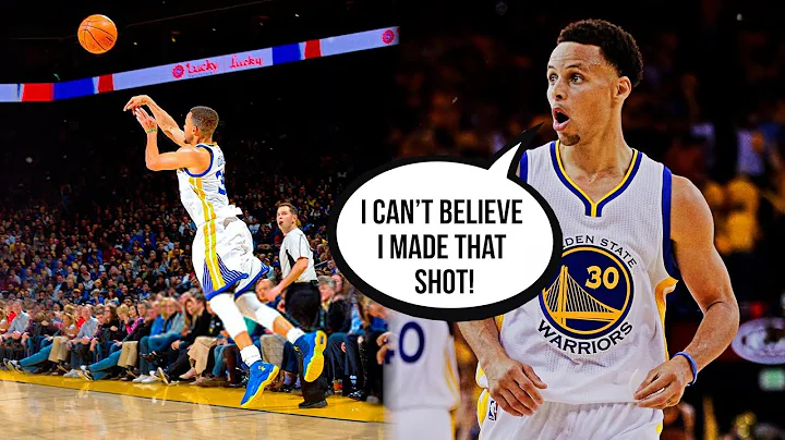 Stephen Curry 3 Pointers But They Get Increasingly FURTHER Away!