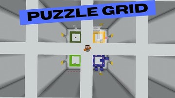 Puzzle Grid - Minecraft Puzzle Map