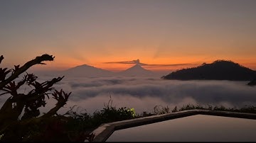 PENGALAMAN MENGINAP DENGAN SUNRISE YANG LUAR BIASA INDAH DI TUMPENG MENOREH #tumpengmenoreh