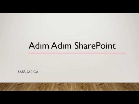 Video: SharePoint'te nasıl arama oluşturabilirim?