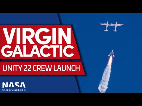 LIVE: Virgin Galactic launches Richard Branson to space on Unity 22