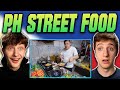 Americans React to the Philippines Fastest Street Food Skills!