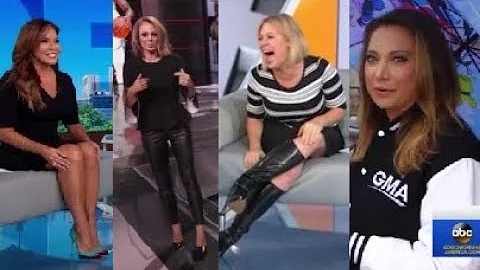 Briscoe in black leather plus Robin Meade and Jenn...