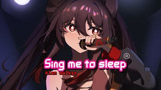 Lucy 🎶 NIGHTCORE ⇾sing me to sleep (lyrics) (Alan walker ) (love edm song) 🎶