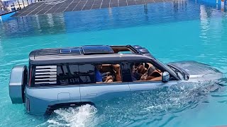 BYD Yangwang U8 Emergency Floating Function Showcase