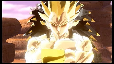 Dragon Ball Xenoverse (PC): SSJ5 Rigor Vs. SSJ5 Vegeta Gameplay [MOD]