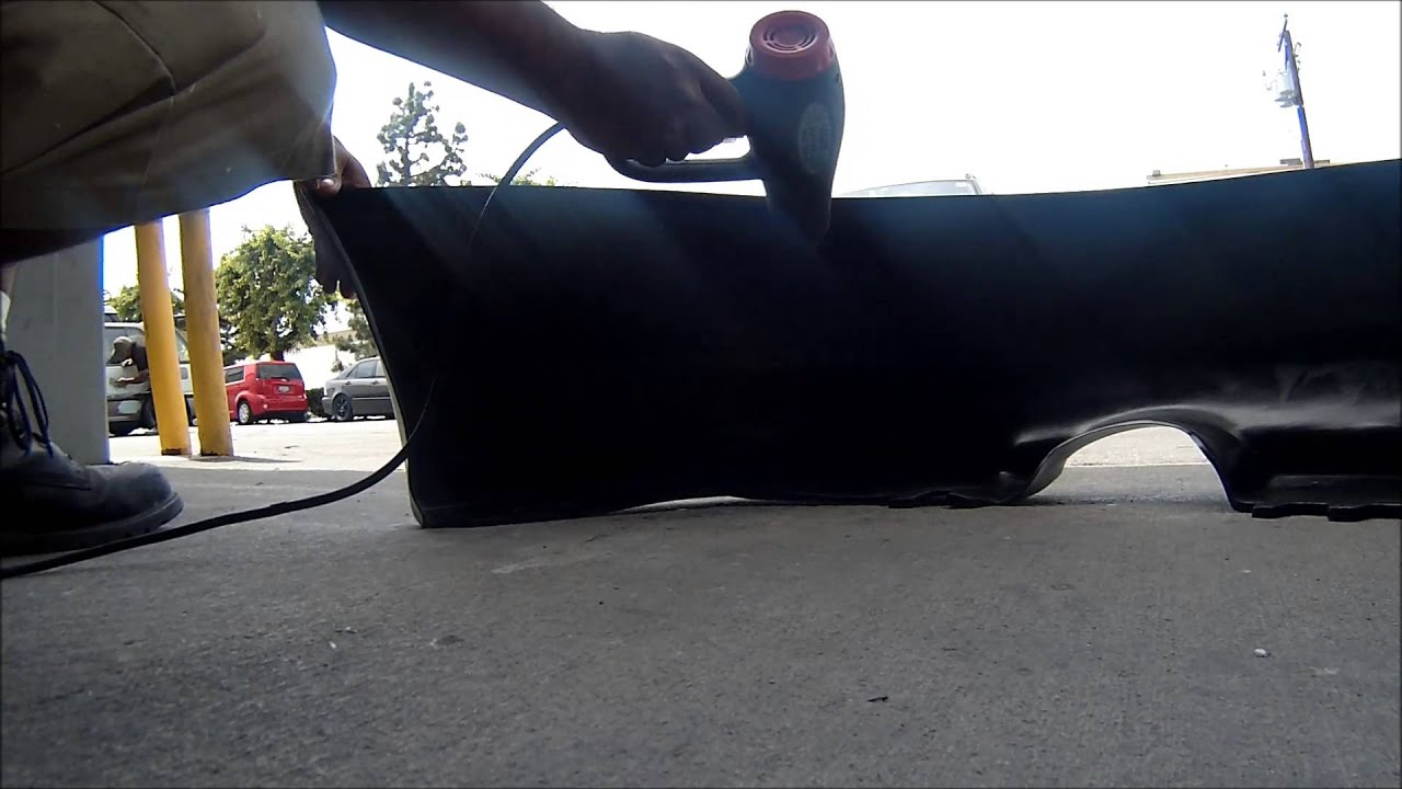 Unwarping a lip by heatgun YouTube