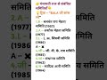 पंचायती राज्य से संबंधित समितियां। #gk #gsgeneral #gkquiz