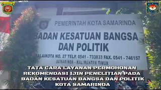 Tata Cara Pengajuan Surat Rekomendasi Izin Penelitian Secara Online