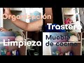 organizacion y limpieza de mi mueble de cocina