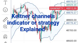 Keltner channel indicator | #best tradingview Indicator