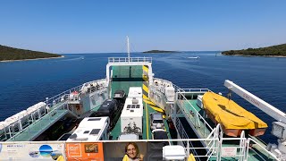 Ferry From Brbinj Dugi Otok To Zadar 2022 Timewarp 4K