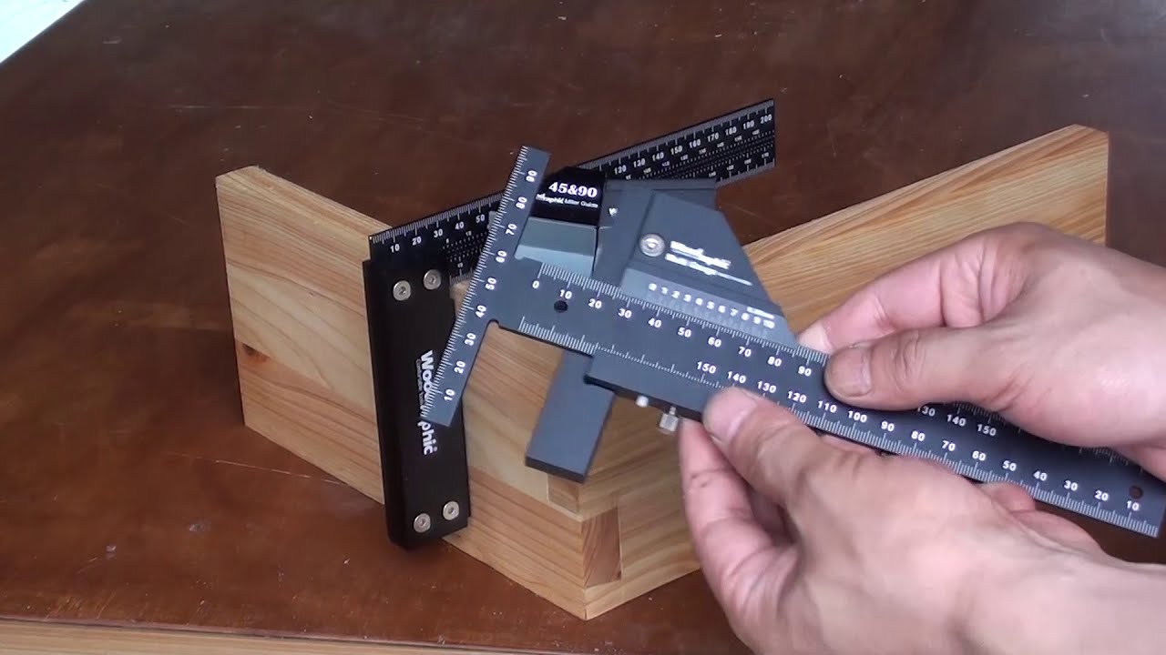 [Woodworking] Hand Cut Mitered Dovetails (With Woodraphic) / [목공] 수공구로 주먹장 만들기