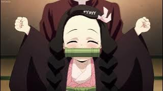 Nezuko being cute in ep3...