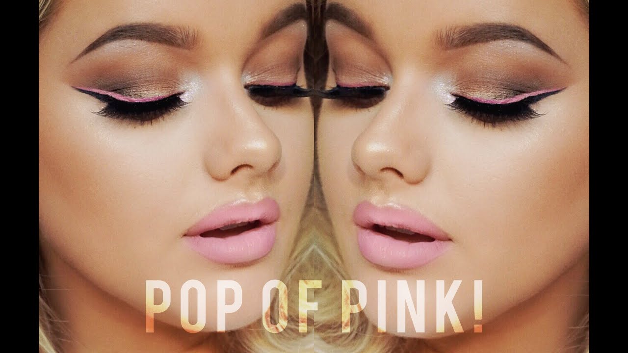 Pop of Pink! - Eyes & Lips | Rachel Leary