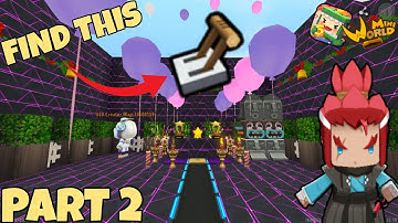 Find the Switch Part 2 | Mini World Block Art | Map Review & Gameplay