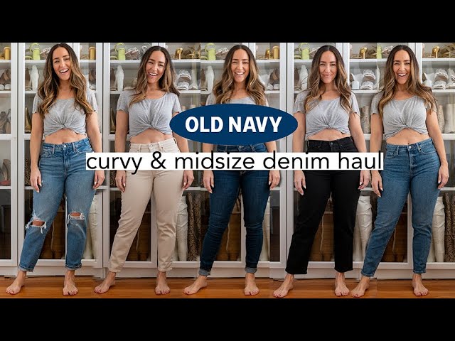 Old Navy Curvy & Midsize Denim Guide 2022 