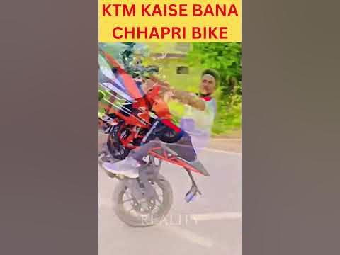 chhote bacchon ki ktm bike
