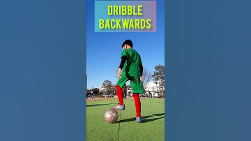 Learn CRAZY skill: DRIBBLE BACKWARDS #soccer #football #サッカー #tutorial #soccerball