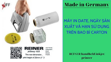 Máy in date, ngày sản xuất và hạn sử dụng trên bao bì carton