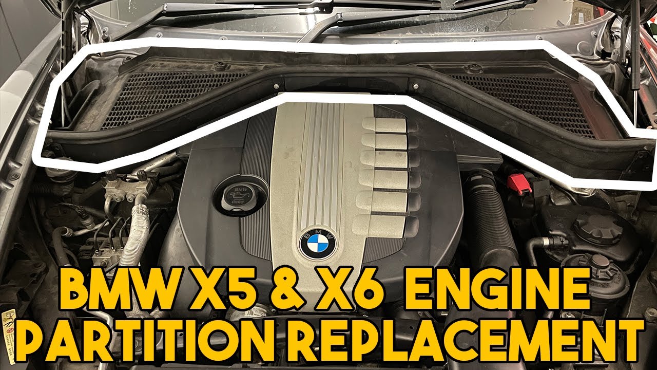 BMW E70 E71 X5 X6 Aliexpress Engine Partition Plastics Replacement