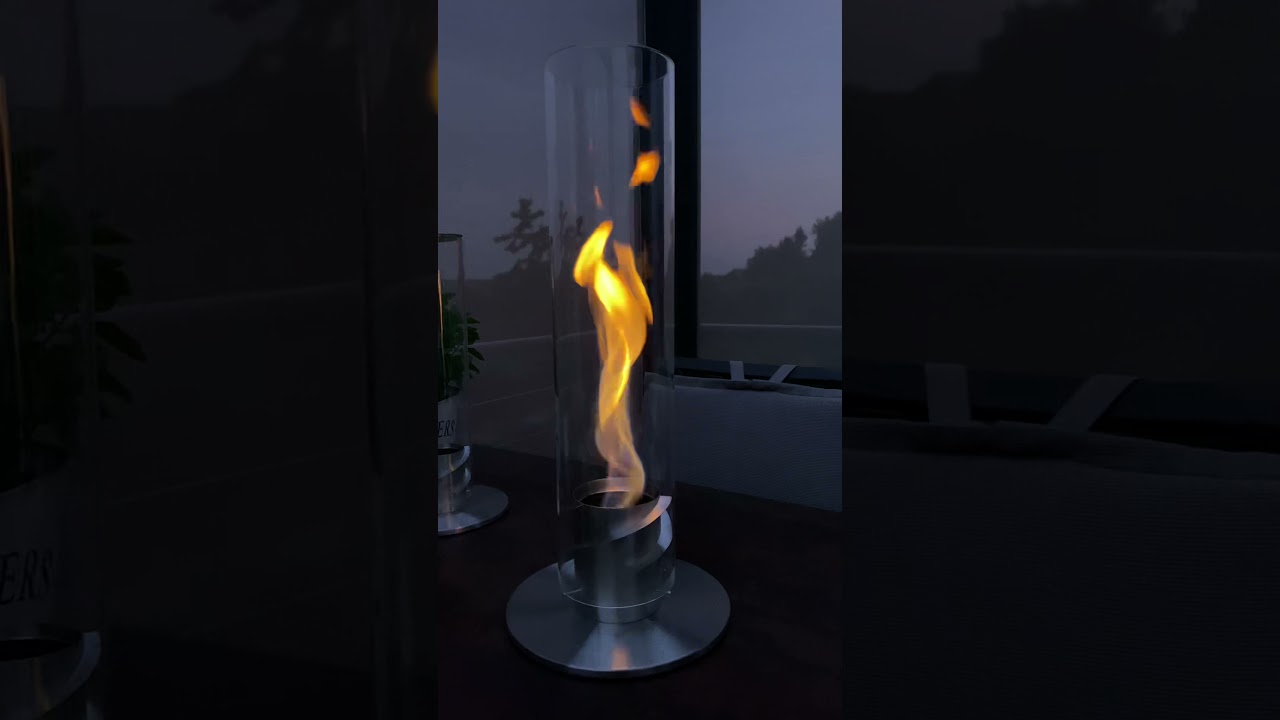 Cheminée de table SPIN 1200 Bioburner - Noir - 308810