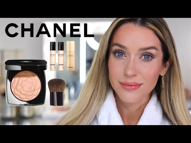 CHANEL REVE DE CAMELIA HIGHLIGHTER Review Swatches & Comparisons LE BLANC  2022 Illuminating Powder 