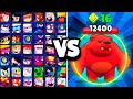 Nita bear vs all brawlers with 16 powerups  brawl stars