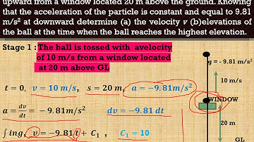 KTU EST 100 ENGINEERING MECHANICS MODULE 4 PART 2 KINEMATICS OF RECTILINEAR TRANSLATION PROBLEMS